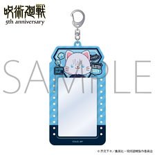 Movic Animation [Jujutsu Kaisen] 5th Anniversary withCAT illustration Ver. Card Carry Holder / Satoru Gojo (Kaigyoku / Gyokusetsu)