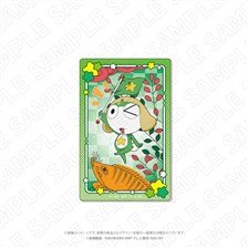 Tokyo Gets Charaditional Toy Sgt. Frog Hanafuda Pattern Acrylic Card (Chibi Kero) (Anime Toy)