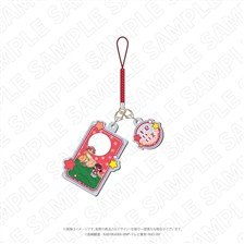 Tokyo Gets Charaditional Toy Sgt. Frog Hanafuda-Muster Acryl-Netsuke-Anhänger (Giroro & Natsumi) Bild 1