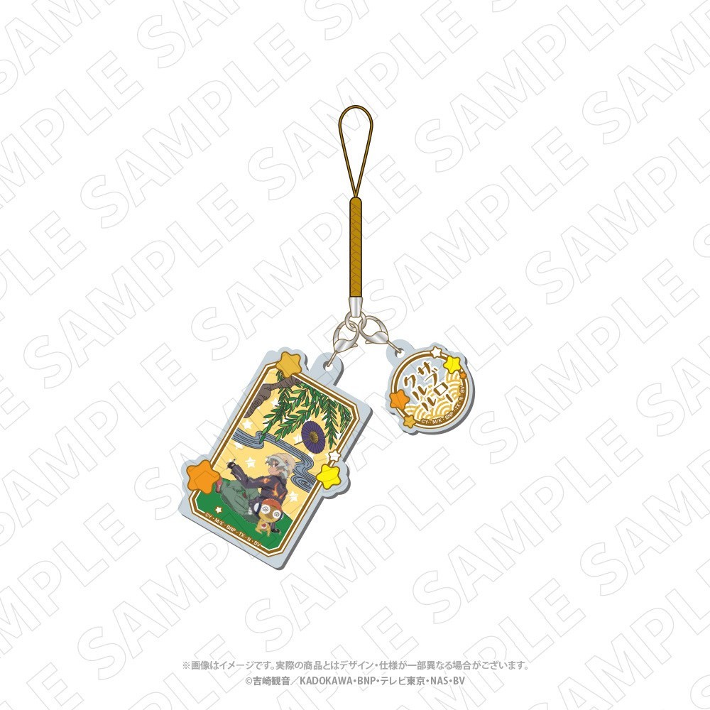 Tokyo Gets Charaditional Toy Sgt. Frog สทรอปอะคริลิคลายฮานาฟุดะ (คุรุรุ & ซาบุโร่) รูปภาพ 2