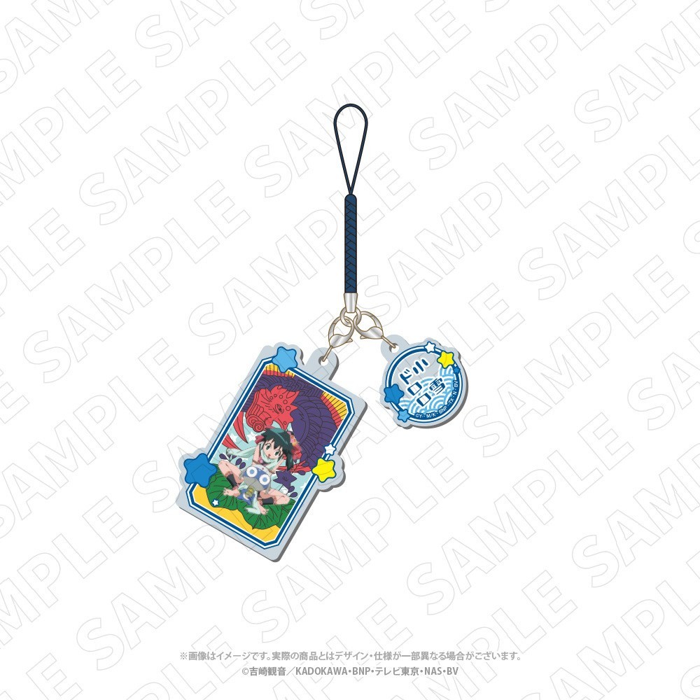 Tokyo Gets Charaditional Toy Sgt. Frog สทรอปอะคริลิคลายฮานาฟุดะ (โดโรโร่ & โคยูกิ) รูปภาพ 2