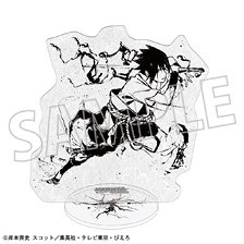 Movic Naruto: Shippuden Japanese Paper Style Acrylic Stand / Sasuke Uchiha