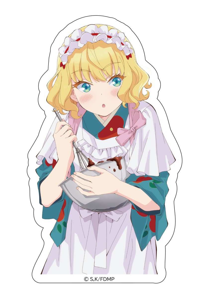 EMT Squared [The Food Diary of Miss Maid] Die-cut Sticker Ricotta รูปภาพ 2
