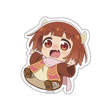 EMT Squared [마왕의 딸은 너무 상냥해!] 데포르메 다이컷 스티커 두 (애니메이션 토이)