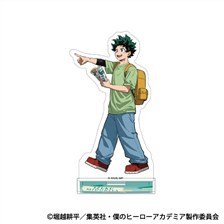 Movic My Hero Academia Acrylic Stand / Izuku Midoriya Local (Anime Toy)