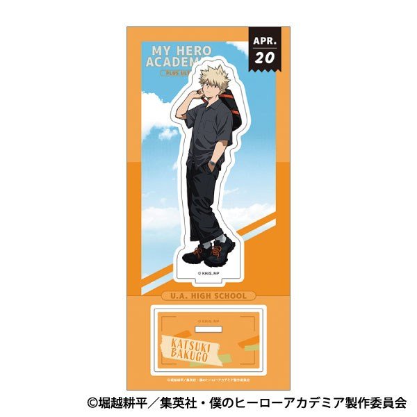 Movic My Hero Academia Acrylic Stand / Katsuki Bakugo Local (Anime Toy) imagen 3