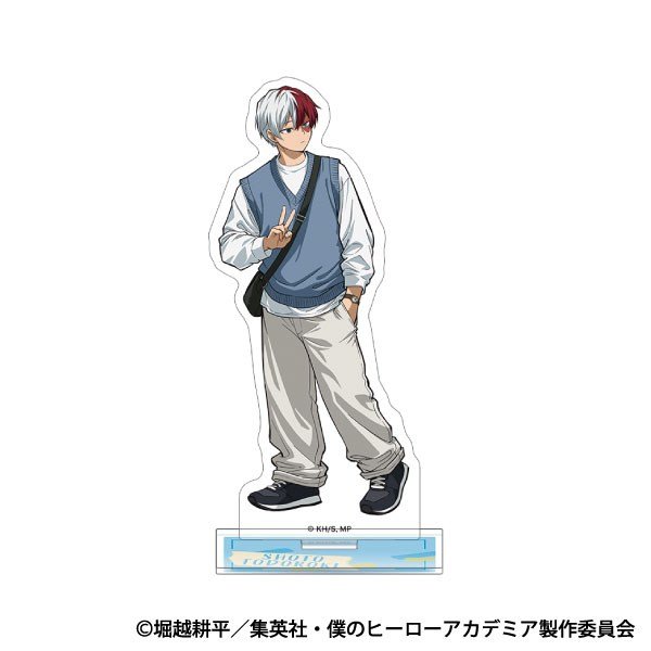 Movic My Hero Academia Acrylic Stand / Shoto Todoroki Local รูปภาพ 2