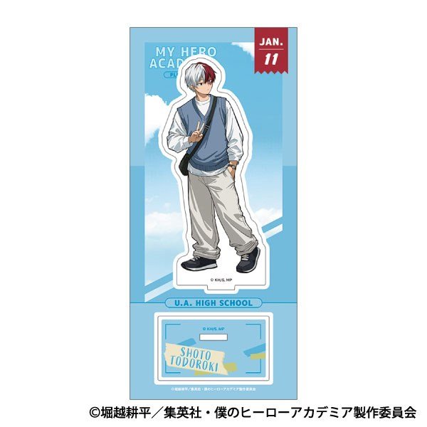 Movic My Hero Academia Acrylic Stand / Shoto Todoroki Local รูปภาพ 3