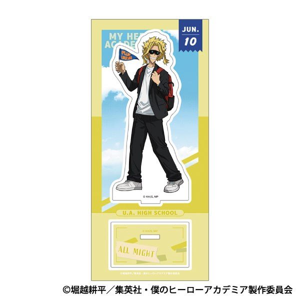 Movic My Hero Academia Acrylic Stand / All Might Local รูปภาพ 3
