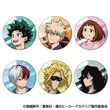 Movic My Hero Academia Chara Badge Collection / Local (Set of 6) รูปภาพ 1