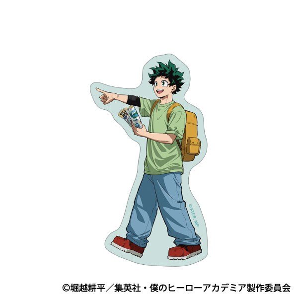 Movic My Hero Academia Sticker / Izuku Midoriya Local (Anime Toy) รูปภาพ 2
