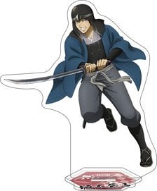 Movic Gin Tama Acrylic Stand / Tatsuma Sakamoto Past (Anime Toy) image 1