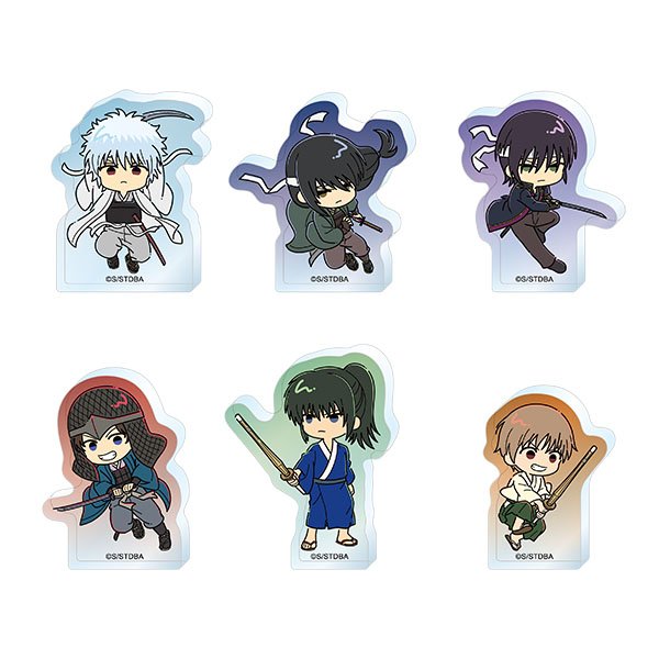 Movic Gin Tama Korotto Acrylic Block Collection / Past (Set of 6) (Anime Toy) image 2