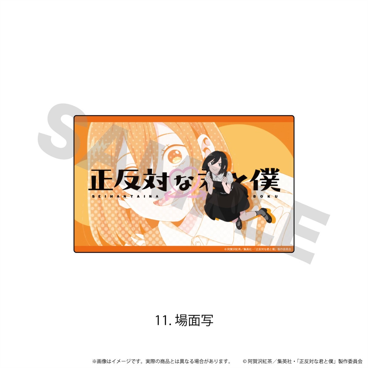 N&amp;E Acrylic Sticker [You and I Are Polar Opposites] 11 / (Scene Picture) (Anime Toy) imagen 2