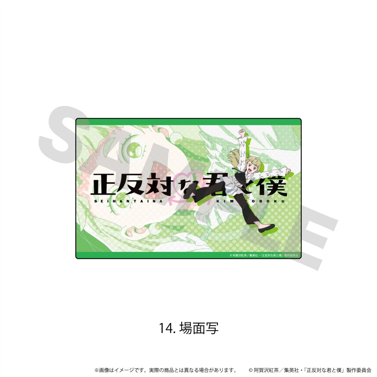 N&amp;E Acrylic Sticker [You and I Are Polar Opposites] 14 / (Scene Picture) (Anime Toy) Bild 2