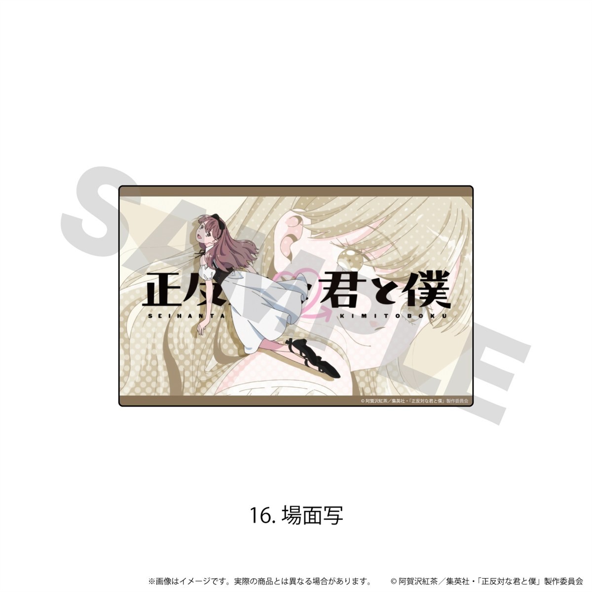 N&amp;E Acrylic Sticker [You and I Are Polar Opposites] 16 / (Scene Picture) (Anime Toy) รูปภาพ 2