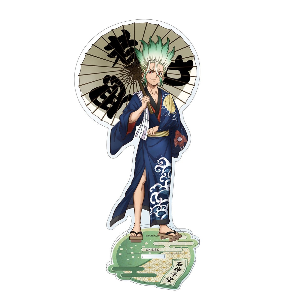 Movic Dr. Stone Acrylic Stand / Senku Ishigami (Anime Toy) Bild 2