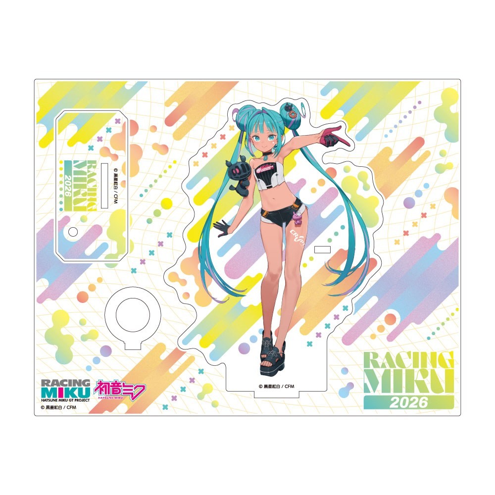 Caravan Racing Miku 2026 Sepang Ver. Acrylic Pen Stand (Anime Toy) รูปภาพ 3