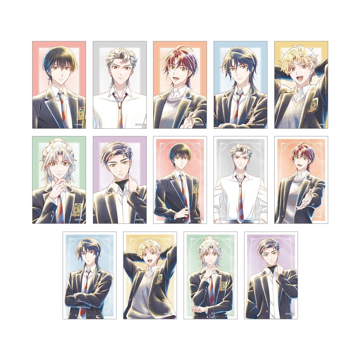 arma bianca DARK MOON: THE BLOOD ALTAR Trading Ani-Art aqua label Compact Clear Card (Set of 14) รูปภาพ 2