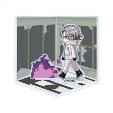 arma bianca The Hundred Line -Last Defense Academy- Eito Aotsuki Chibitoko Cube Diorama-Style Acrylic Stand (Anime Toy)