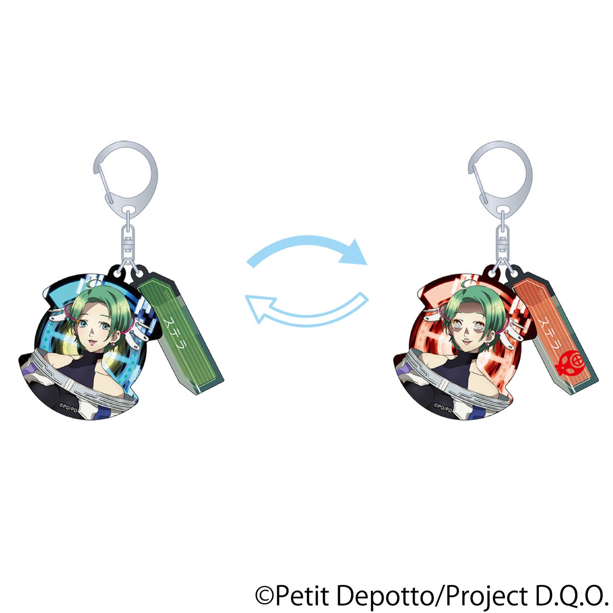 Movic Gnosia Double Lenticular Keychain/Stella (Anime Toy) 圖片 2