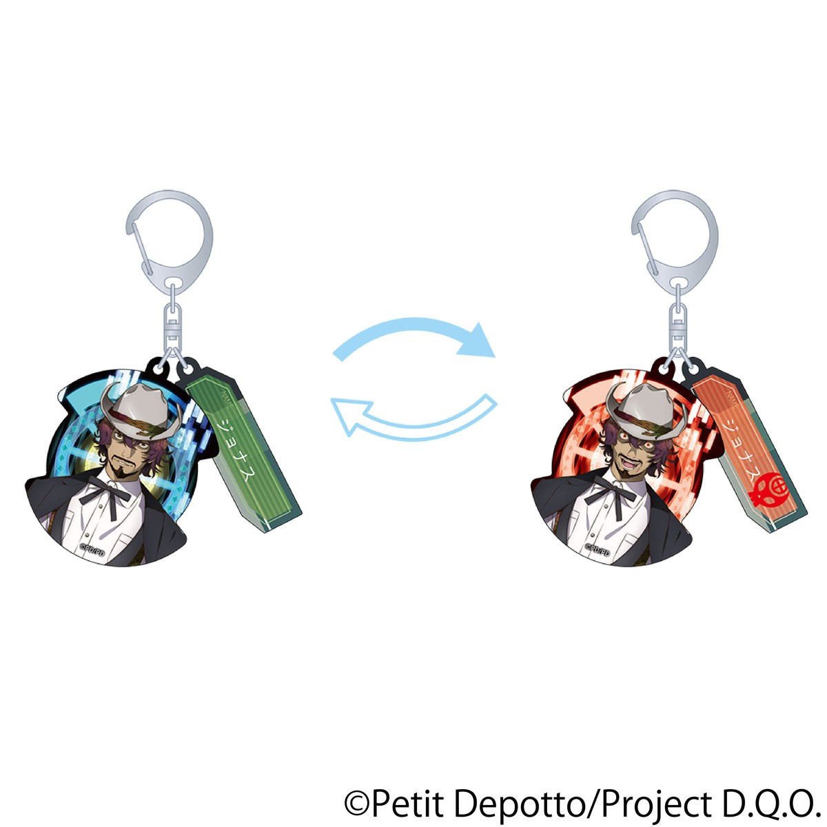 Movic Gnosia Double Lenticular Keychain/Jonas (Anime Toy) รูปภาพ 2