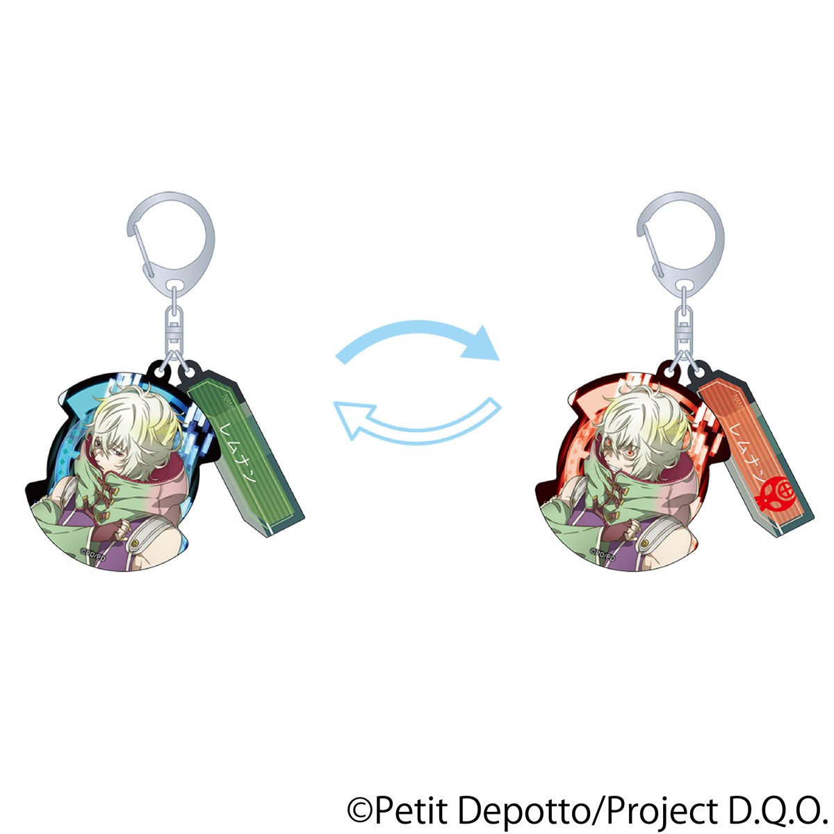 Movic Gnosia Double Lenticular Keychain/Remnan (Anime Toy) รูปภาพ 2