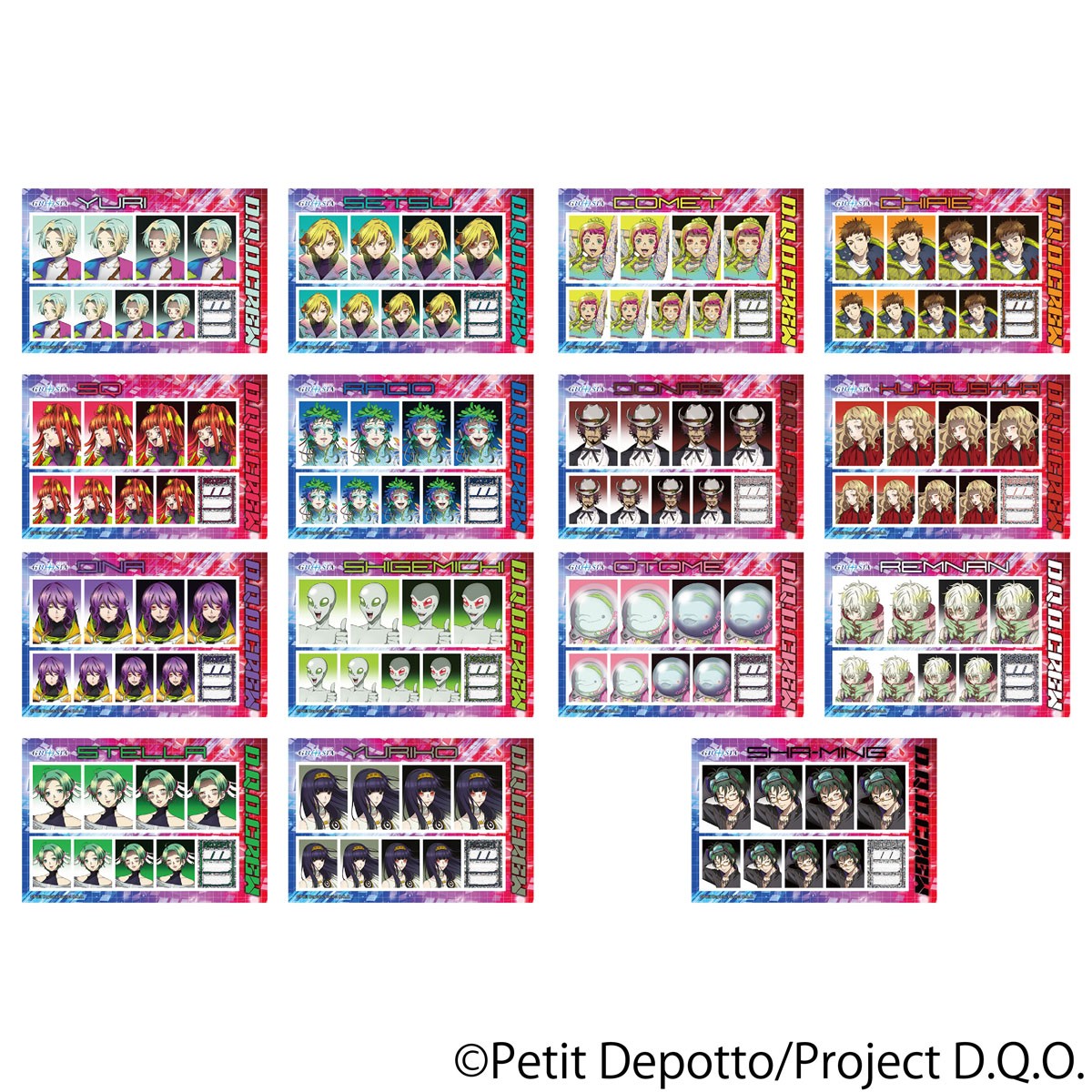 Movic Gnosia Photo Studio (Trading) (Set of 15) (Anime Toy) รูปภาพ 2
