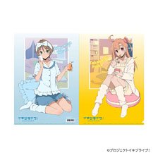 Movic Ikizulive! Love Live! Bluebird Clear File / Polka Takahashi &amp; Yukuri Harumiya (Anime Toy)