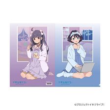 Movic Ikizulive! Love Live! Bluebird Clear File / Mai Azabu &amp; Noriko Chofu (Anime Toy)