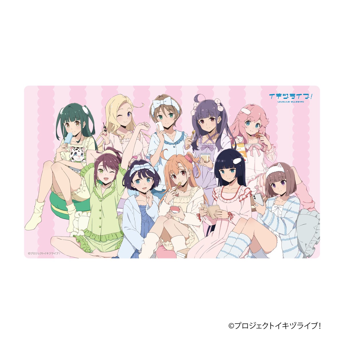 Movic Ikizulive! Love Live! Bluebird Desk Mat (Anime Toy) 图片 2