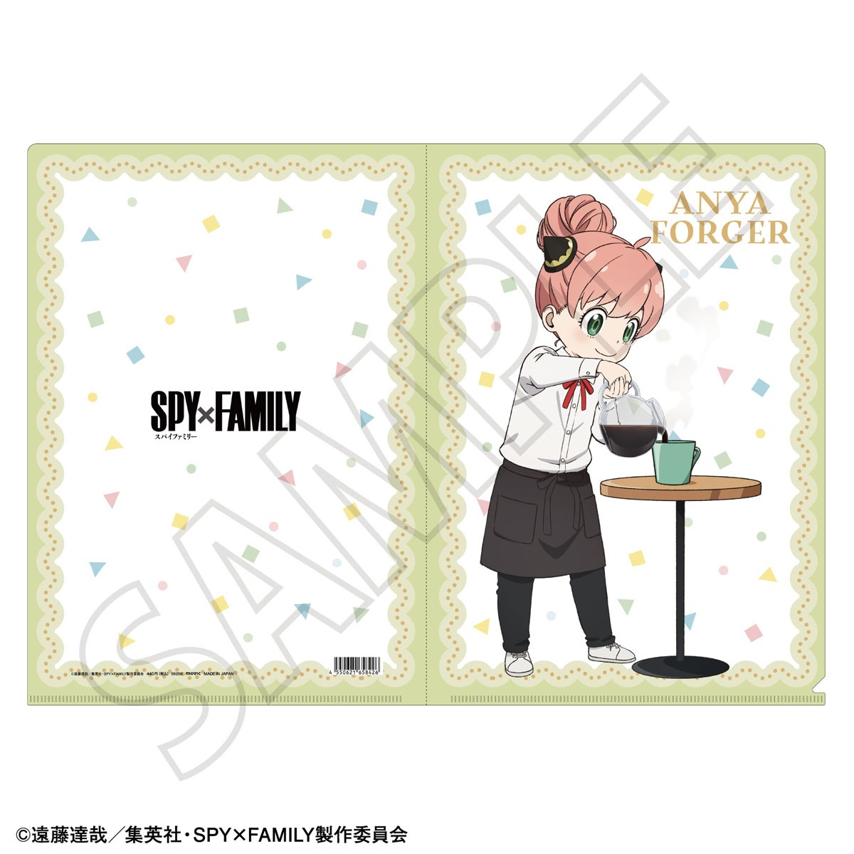 Movic Spy x Family Clear File / Anya Forger (Barista) (Anime Toy) 图片 2