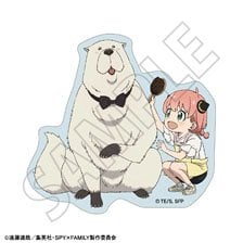 Movic Spy x Family Sticker / Anya Forger &amp; Bond Forger (Pet Groomer) (Anime Toy) รูปภาพ 1