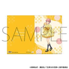 Movic The Quintessential Quintuplets* Clear File / Ichika Nakano (Anime Toy)