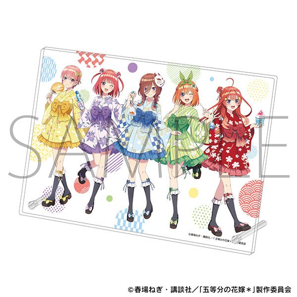 Movic The Quintessential Quintuplets* Acrylic Art Panel (Anime Toy) image 2