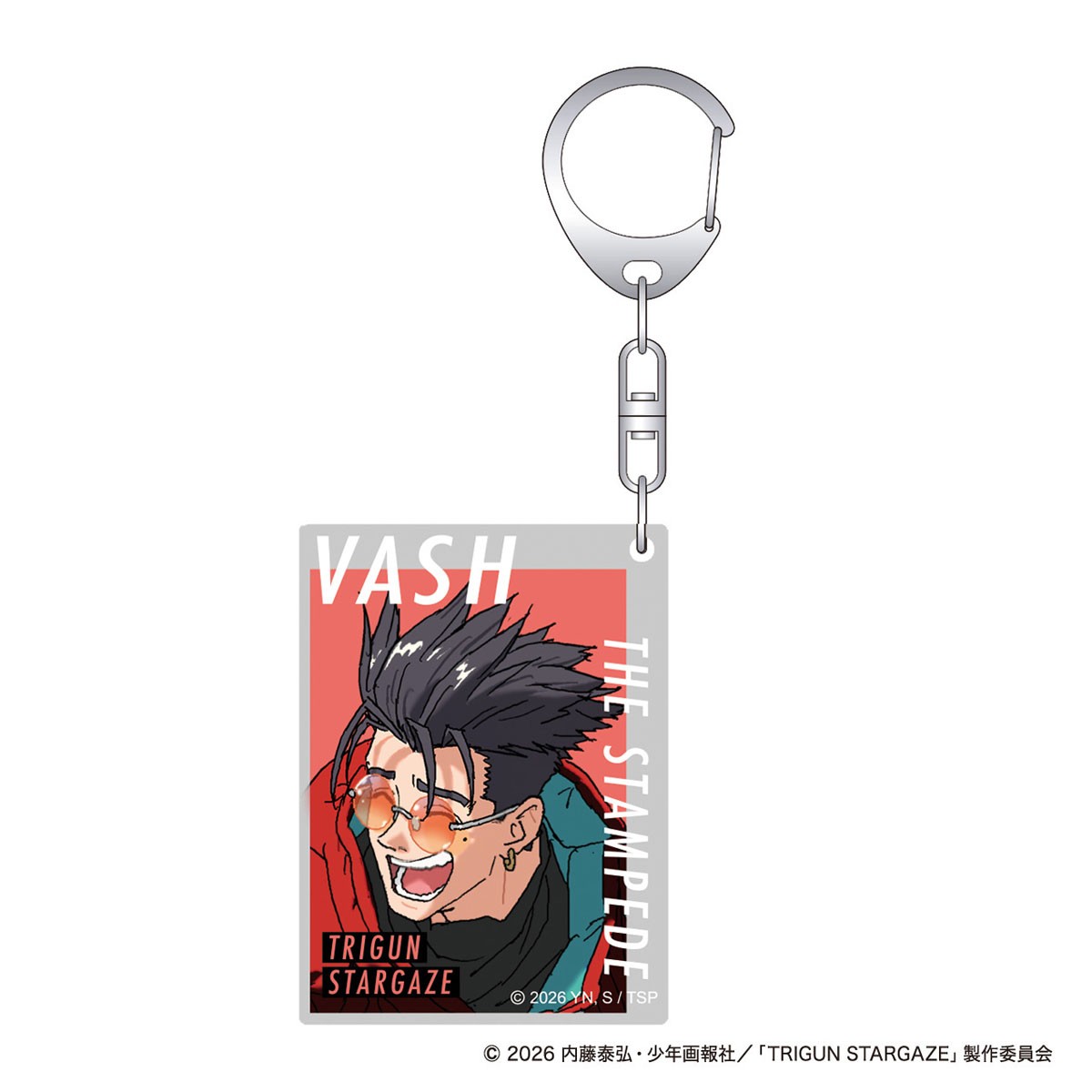 Movic TRIGUN STARGAZE Acrylic Key Ring /Vash Commemoration of Completion Ver. (Anime Toy) hình ảnh 2