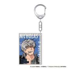 Movic TRIGUN STARGAZE Acrylic Key Ring / Nicholas Commemoration of Completion Ver. (Anime Toy)