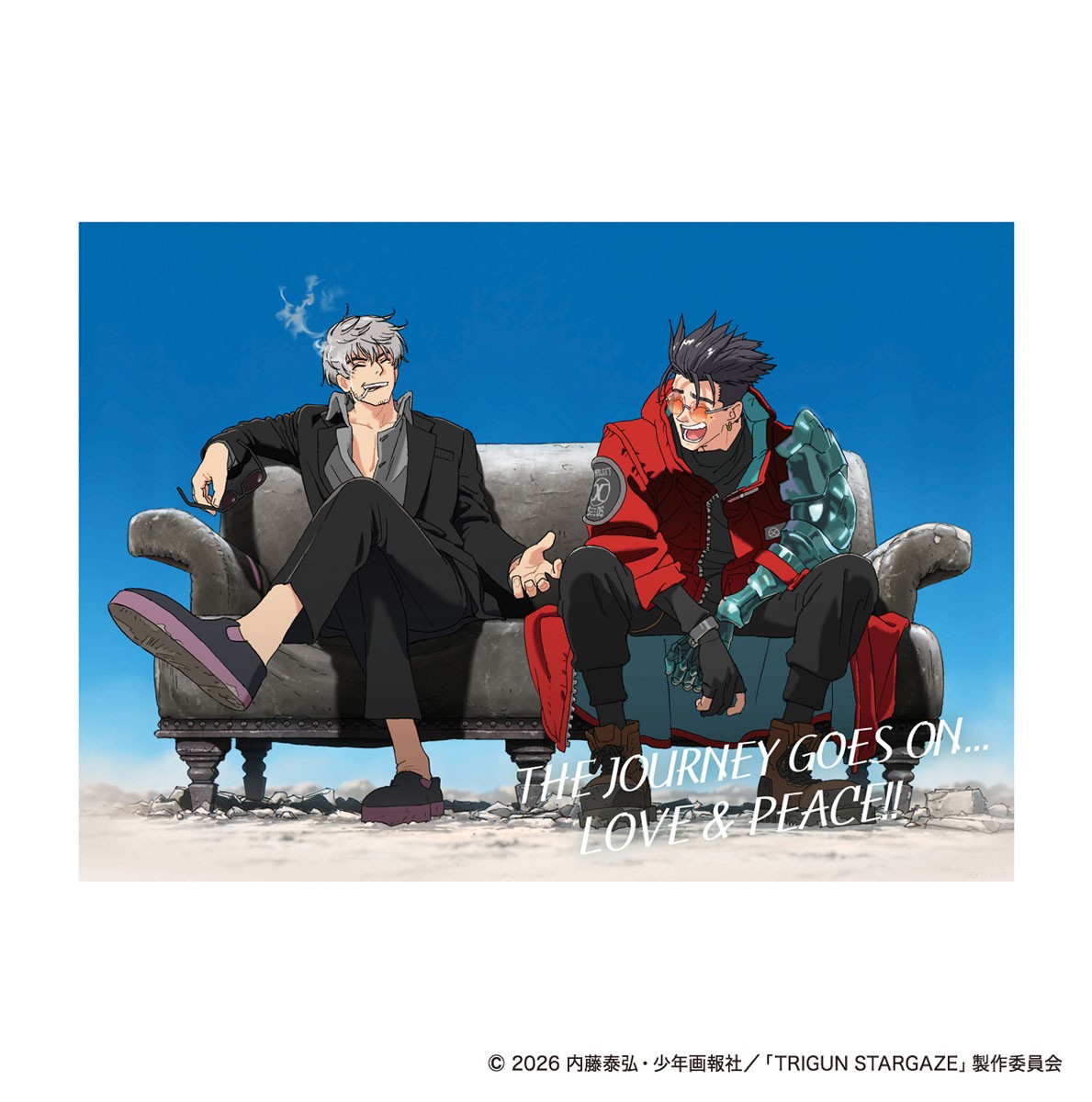 Movic TRIGUN STARGAZE Clear Poster Set / Commemoration of Completion Ver. (Anime Toy) hình ảnh 4