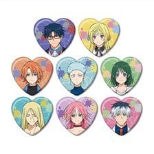 arma bianca Marriage Toxin Trading Heart-Shaped Can Badge (Set of 8) (Anime Toy) Bild 1