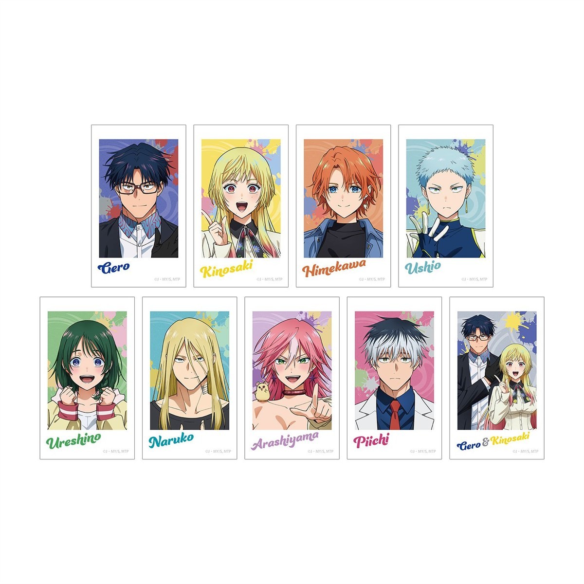 arma bianca Marriage Toxin Trading Ani-Frame (Set of 9) (Anime Toy) รูปภาพ 2