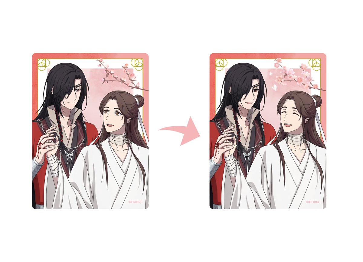 Movic Heaven Official`s Blessing Season 2 Lenticular Acrylic Card รูปภาพ 2