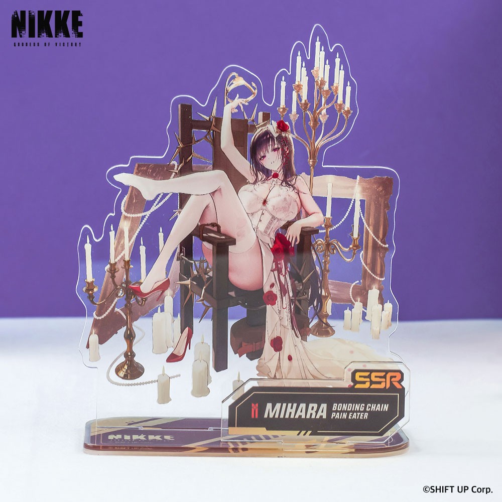 Colley Goddess of Victory: Nikke Acrylic Stand &amp; Photocard Mihara รูปภาพ 3