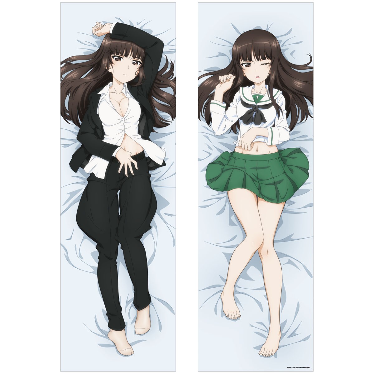 Movic Girls und Panzer der Film Dakimakura Cover / Shiho Nishizumi รูปภาพ 2