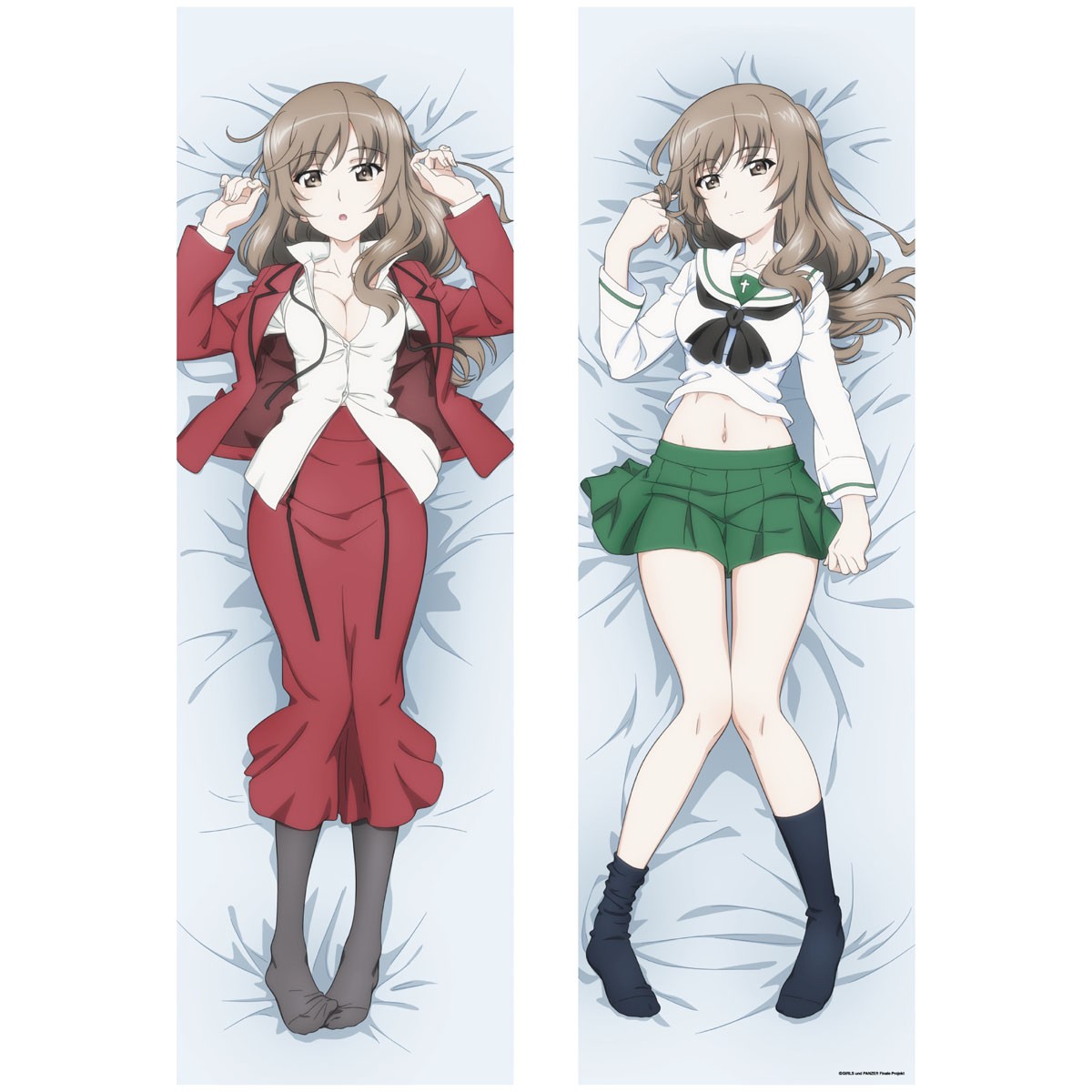 Movic Girls und Panzer der Film Dakimakura Cover / Chiyo Shimada (Anime Toy) image 2