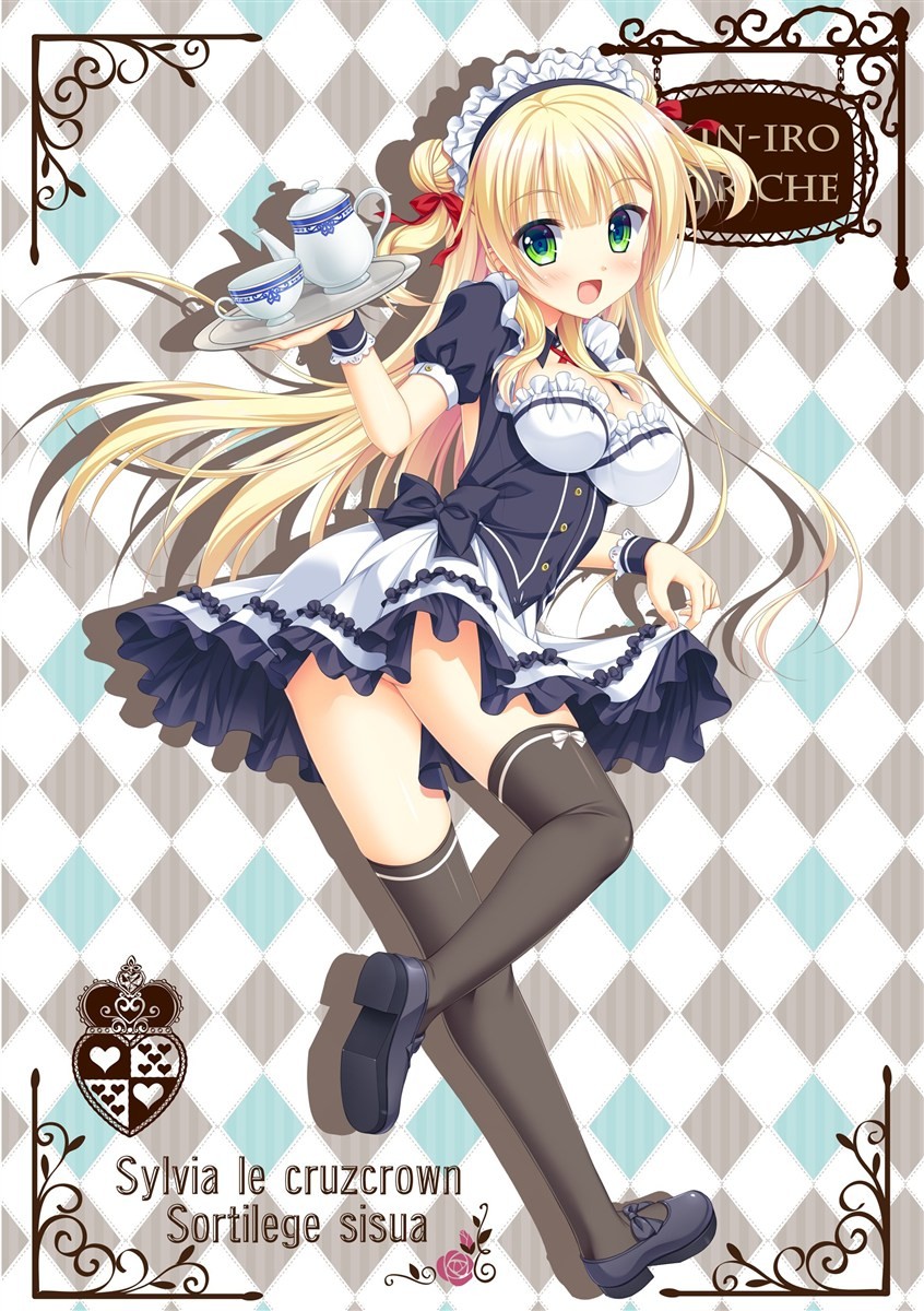Chara-pa Kiniro Loveriche A5 Size Acrylic Stand Sylvie (Anime Toy) Bild 4