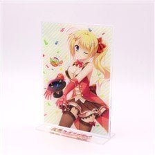 Chara-pa Kiniro Loveriche A5 Size Acrylic Stand Reversible Type Reina (Anime Toy) Bild 1