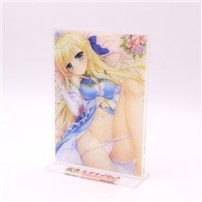 Chara-pa 킨이로 로베리체 A5 사이즈 아크릴 스탠드 리버서블 타입 실비 (애니메이션 토이) 이미지 1