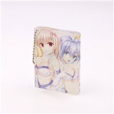 Chara-pa Kakenuke Seishun Sparking! Acrylic Block Key Ring Riri &amp; Shiori (Anime Toy)