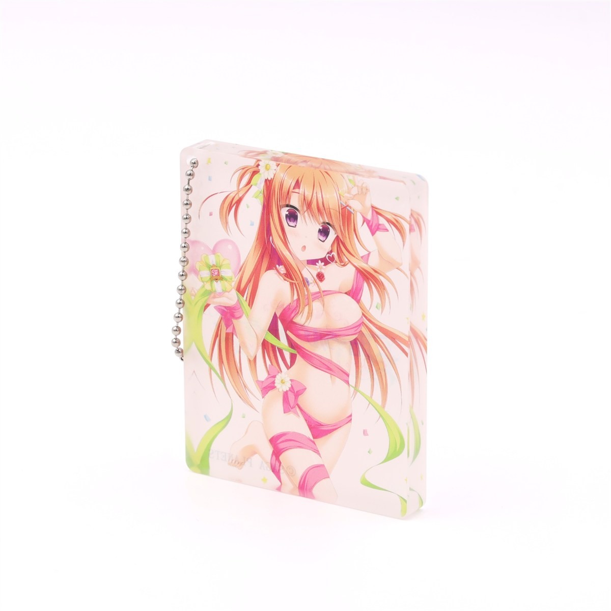Chara-pa Floral Flowlove Acrylic Block Key Ring Kano (Anime Toy) imagen 2