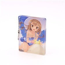 Chara-pa Hanasaki Work Spring! Acrylic Block Key Ring Nonoka (Anime Toy)